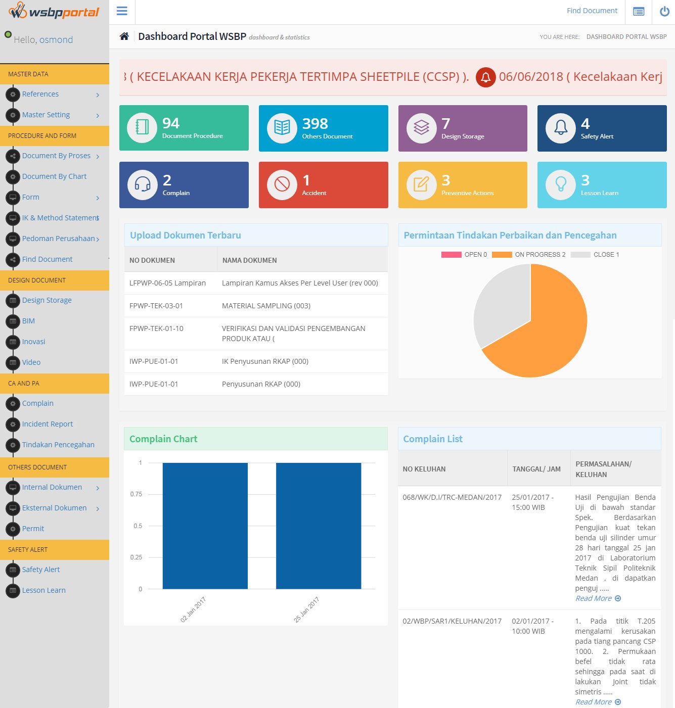 PORTALWSBP — Document Management System